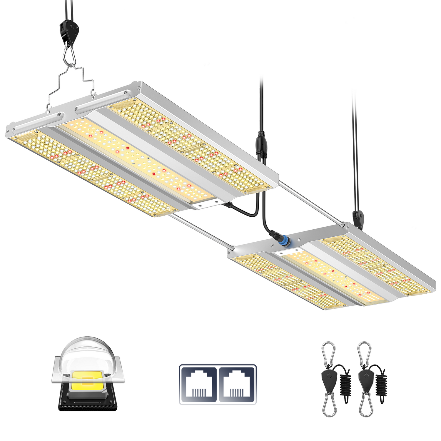 ViparSpectra® 2024 Lens Design XS3000 Pro 300W LED Grow Light