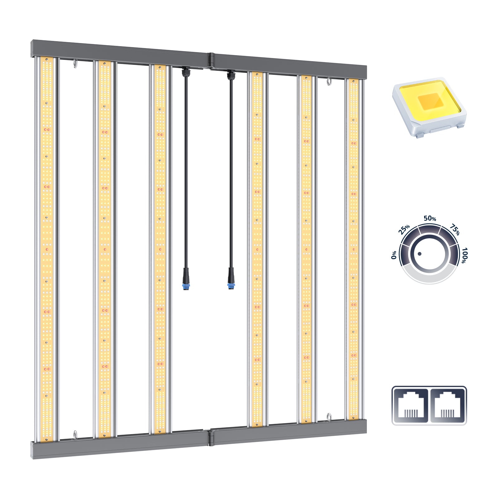 ViparSpectra 2024 KS5000E 500W LED Grow Light