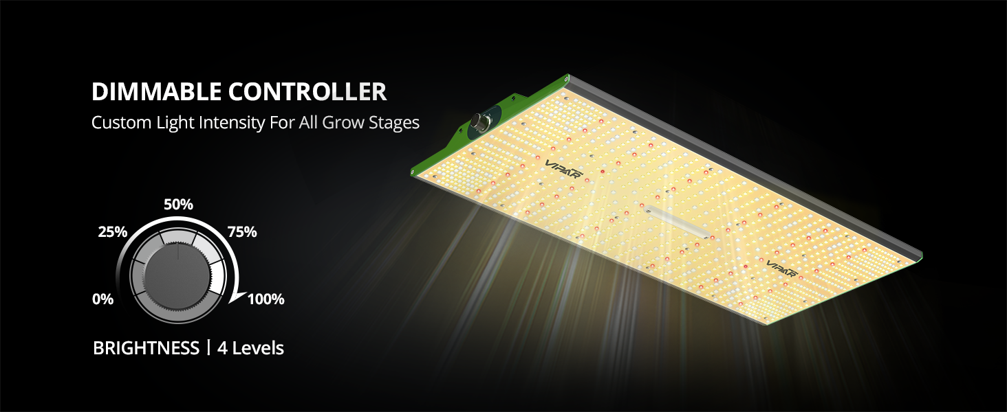 ViparSpectra® 2024 Updated P2000 240W Led Grow Light with Daisy Chain Function